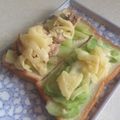 きらり流れ星's cooksnap of when they made 簡単ブロッコリーチーズトースト.