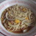 きらり流れ星's cooksnap of when they made ひき肉を使った味噌バター煮込みラーメン.