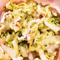 ﾓﾓ娘's cooksnap of when they made レンジで簡単☆白菜と油揚げの煮浸し。.