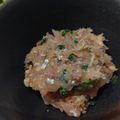 蒼井音子's cooksnap of when they made 鰯のなめろう.