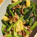 猫子☆'s cooksnap of when they made 【血圧下げる】簡単！芋と小松菜サラダ.