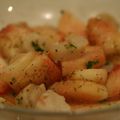 namapao's cooksnap of when they made ホタテの桃サラダ.