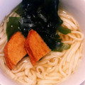 カフェオレ好き子's cooksnap of when they made さつま揚げとわかめのかけうどん.