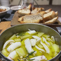 ☆stella's cooksnap of when they made イカとじゃがいものアヒージョ.