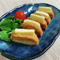 いなばっくす☆'s cooksnap of when they made 〖薩摩揚げのチーズサンド〗.