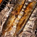 わかちんとシロ's cooksnap of when they made 秋の味覚　秋刀魚の塩焼き.