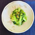 kaorulove's cooksnap of when they made 茹でない！ノンオイルソテーの小松菜和え物.