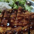 JJ1122's cooksnap of when they made 超簡単 揚げないトンカツ.