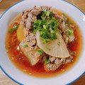 こうぜのびあ's cooksnap of when they made ゴマたっぷり♪牛肉と大根の韓国風.