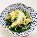 あっこ姉's cooksnap of when they made ほうれん草とえのき茸の卵とじ.