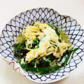 あっこ姉's cooksnap of when they made ほうれん草とえのき茸の卵とじ.