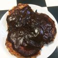 ゃゃッキりん梵's cooksnap of when they made 肉汁飛び出す簡単 チーズinハンバーグ.