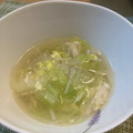 さじちゃんmama's cooksnap of when they made 白菜とえのきの卵スープ.