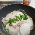 ariyuki97's cooksnap of when they made 豚ばらと大根のフライパン蒸し.