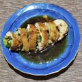 たかはらあゆむ's cooksnap of when they made フライパン＊チキンロール(人参＆小松菜).