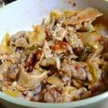 あべたかはし's cooksnap of when they made 簡単に作れる！豚キムチ炒め丼.