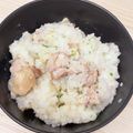 yokon☆'s cooksnap of when they made 冷や飯で作れる！鶏肉と生姜のやさしいお粥.