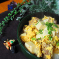haruku221's cooksnap of when they made 豚と豆腐と卵で♪シャア専用『赤』の他人丼.