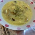 あぁちゃ♡'s cooksnap of when they made 旨みたっぷり！白いシーフードカレー.