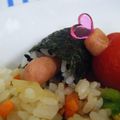 キャシーキャサリン's cooksnap of when they made Ｂ級なおいしさ！ウインナーおにぎり.