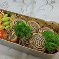 龍青空ママ's cooksnap of when they made お弁当に◎豚肉と海苔のグルグル巻.