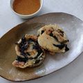 candyboat's cooksnap of when they made ほうれん草のカリモチお焼き.
