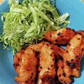 たばお's cooksnap of when they made 揚げない！グリルでヤンニョムチキン☆.