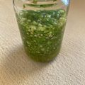 ピーナッツ子♪'s cooksnap of when they made 自家製青唐辛子のタバスコ.