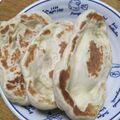 北京パンダ's cooksnap of when they made HBで捏ねて焼くだけ★簡単すぎるナン.
