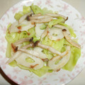 白いぐれーぷ's cooksnap of when they made ほっこり❀キャベツとちくわの白みそ炒め❀.