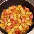 ままと母とお母さん's cooksnap of when they made アンチョビとポテトのガーリックソテー.