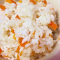 Aカエルくん's cooksnap of when they made 人参1本使い切り！簡単シンプル人参ごはん.
