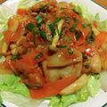 55才のおじさん's cooksnap of when they made 鶏モモのケチャップ炒め.