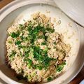 ざんじ's cooksnap of when they made 生姜たっぷり♪秋刀魚の土鍋炊き込みご飯.