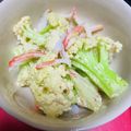 muumi☆'s cooksnap of when they made カリフラワーとカニカマの胡麻マヨサラダ.