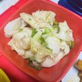 muumi☆'s cooksnap of when they made ささみと長ねぎの旨塩わさび和え.