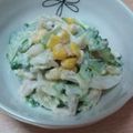 rin00020's cooksnap of when they made 子供も食べる！　ゴーヤのサラダ.