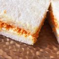 ∞らら∞'s cooksnap of when they made これなに？ちょっとびっくり！人参サンド♪.