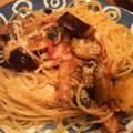 はっとちゃん's cooksnap of when they made なすとベーコンのトマトスパゲッティー.