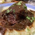 teabreak＊'s cooksnap of when they made 牛ほほ肉の赤ワイン煮とマッシュポテト.