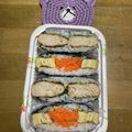 ゆいランラン's cooksnap of when they made お子様おにぎりに♪噛み切りやすい海苔。.
