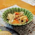 inyako's cooksnap of when they made 母の味☆レンコンのそぼろ煮.