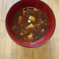chii198's cooksnap of when they made 豆腐＆なめこの味噌汁（赤だし）.