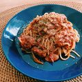 kdm915's cooksnap of when they made じっくり炒める本格トマトソースパスタ.
