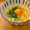 chii198's cooksnap of when they made レンジでチンして♪釜玉うどん.