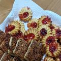 さーしゃみ's cooksnap of when they made 絞り出しクッキー（苺ジャムクッキー）.