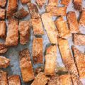 ぱぴぽ☆'s cooksnap of when they made 余った食パンのミミで♥さくさくラスク.