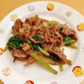 ★ぴよぴよ501★'s cooksnap of when they made 牛肉と小松菜のにんにく醤油炒め.