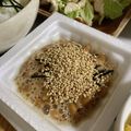 リラシャン's cooksnap of when they made 納豆ご飯　ごま油+塩+焼海苔で！.