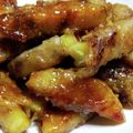 who‐ka's cooksnap of when they made ∮ にんにく味噌で♬さつま芋の肉巻き ∮.